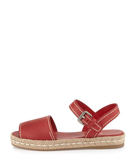 prada espadrilles 2017|prada espadrille flat sandals scarlatto.